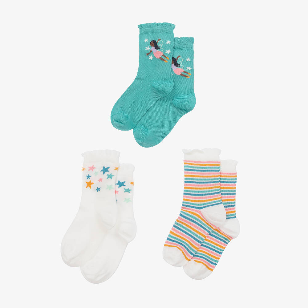 Frugi-Носки из органического хлопка (3пары) | Childrensalon Outlet