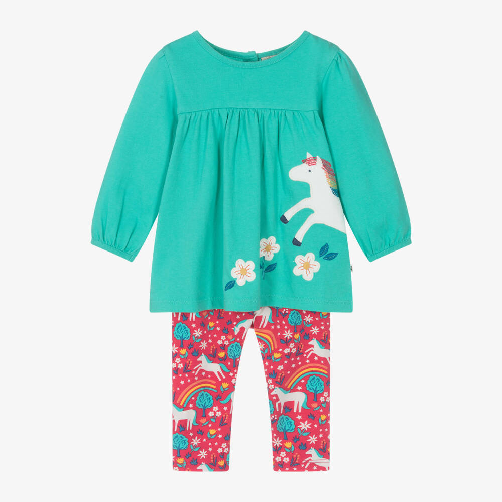 Frugi-Girls Organic Cotton Horse Outfit | Childrensalon Outlet