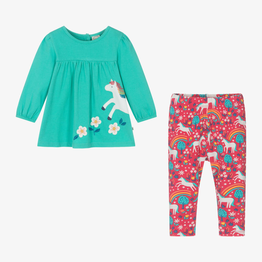 Frugi-Girls Organic Cotton Horse Outfit | Childrensalon Outlet