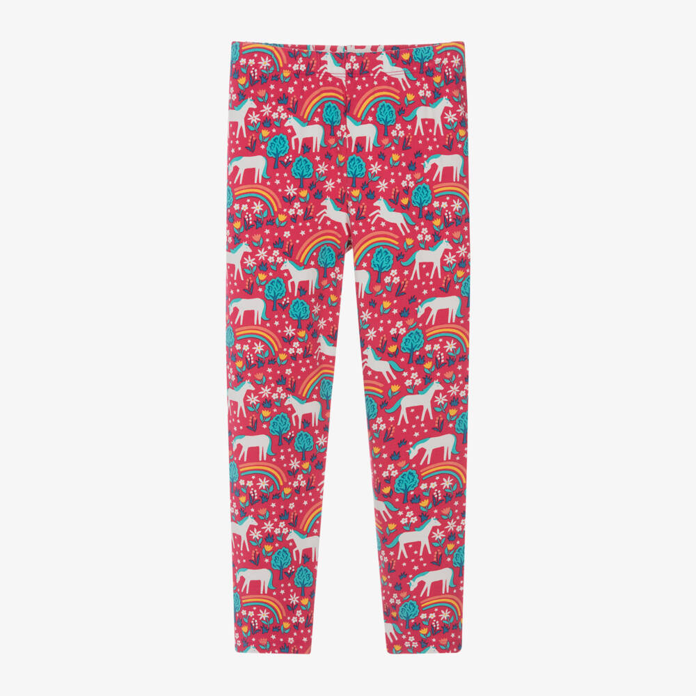 Frugi-Girls Organic Cotton Horse Trousers | Childrensalon Outlet