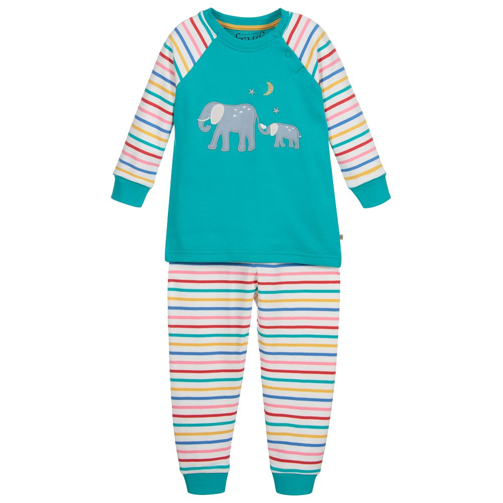 Frugi - Girls Organic Cotton Pyjamas  | Childrensalon