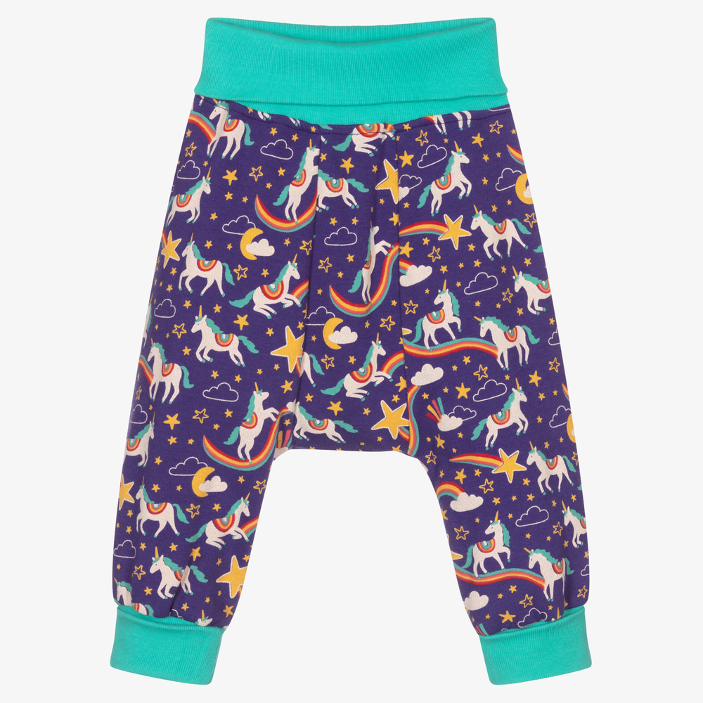 Frugi - Фиолетовые хлопковые брюки для девочек | Childrensalon