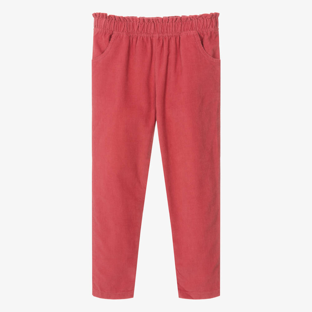 Frugi - Rote Cordhose für Mädchen | Childrensalon