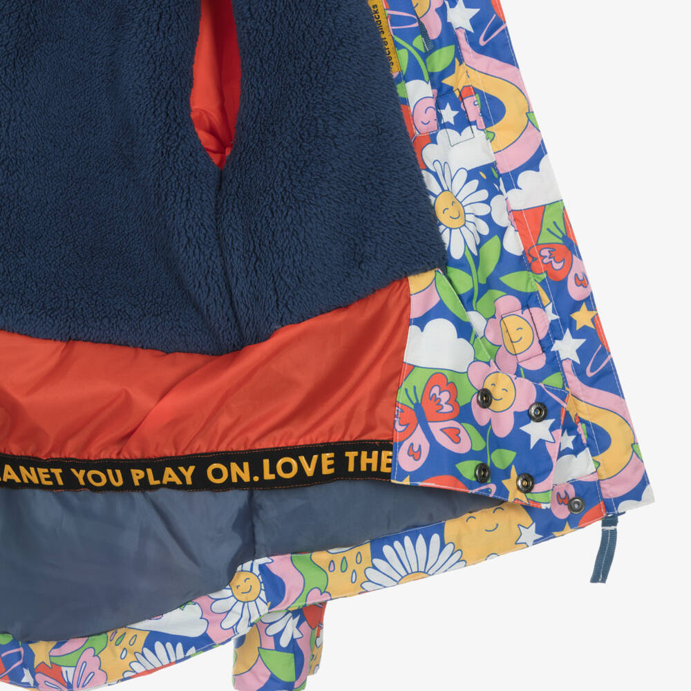 Frugi-Girls Retro Floral Snow Jacket | Childrensalon Outlet