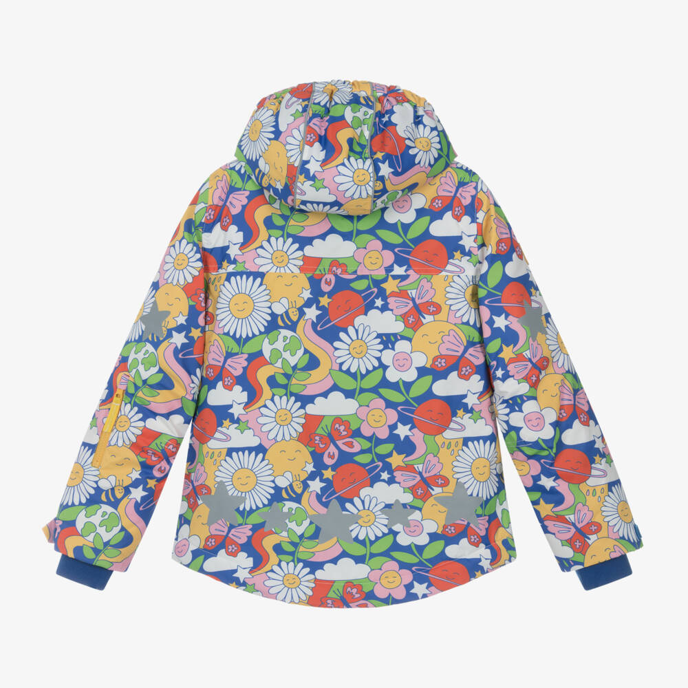 Frugi-Girls Retro Floral Snow Jacket | Childrensalon Outlet