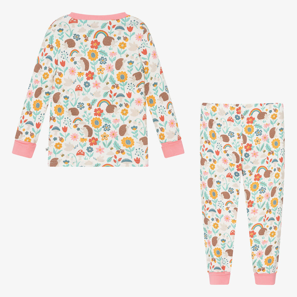 Frugi-Girls Woodland Print Cotton Pyjamas | Childrensalon Outlet