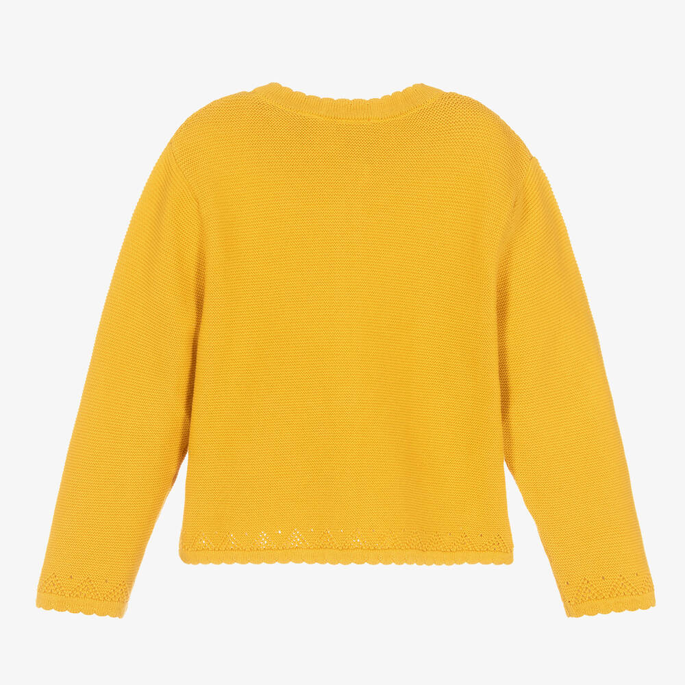 Girls yellow top jumper