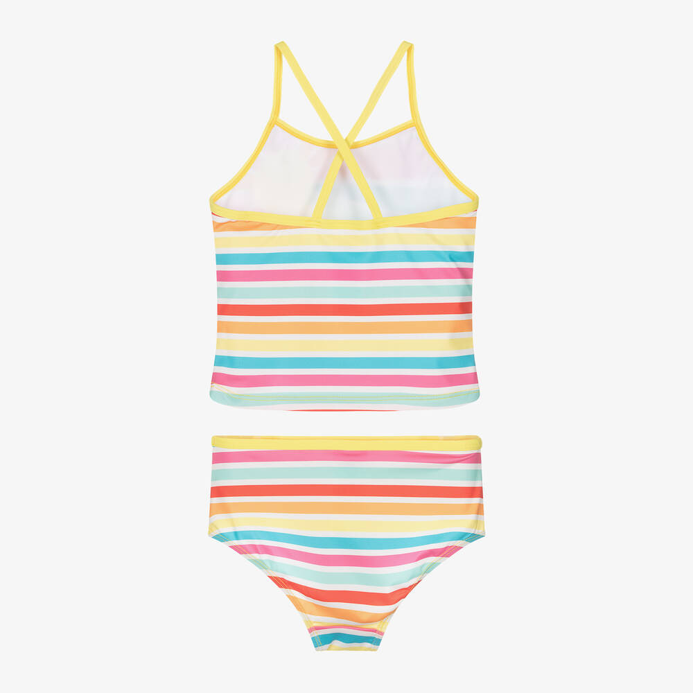 Frugi-Girls Yellow Stripe Tankini | Childrensalon Outlet