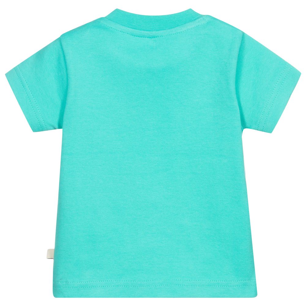Frugi-Зеленая футболка из органического хлопка | Childrensalon Outlet