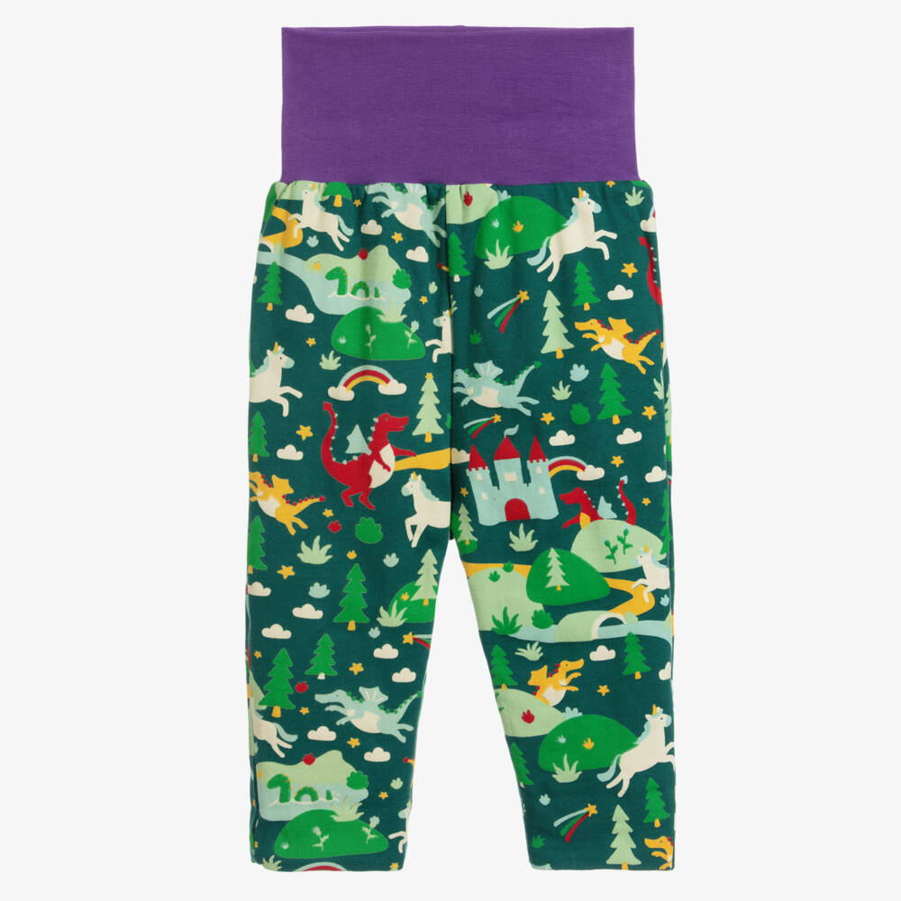 Frugi-Зеленые двусторонние брюки | Childrensalon Outlet