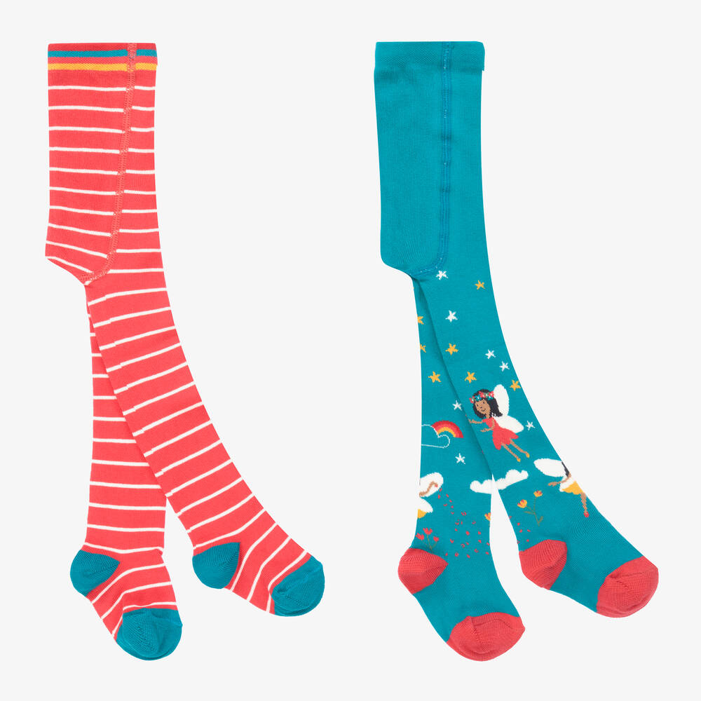 Frugi - Collants en coton bio (x 2) | Childrensalon