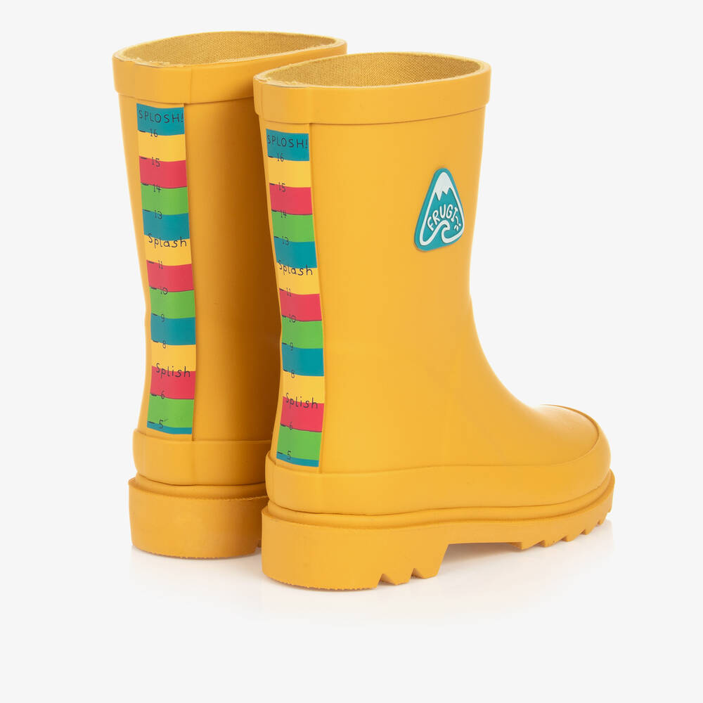 Frugi-Желтые резиновые сапоги | Childrensalon Outlet