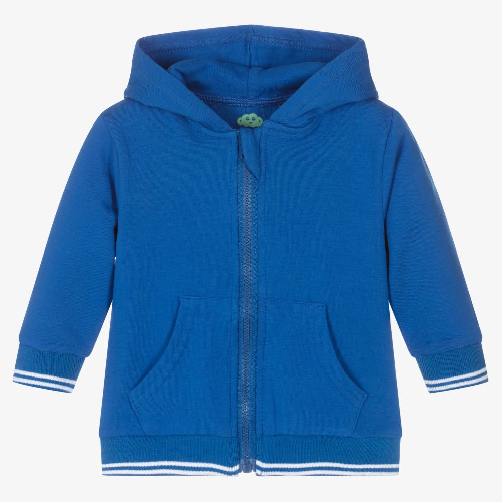 FS Baby - Baby Boys Blue Zip-Up Top | Childrensalon