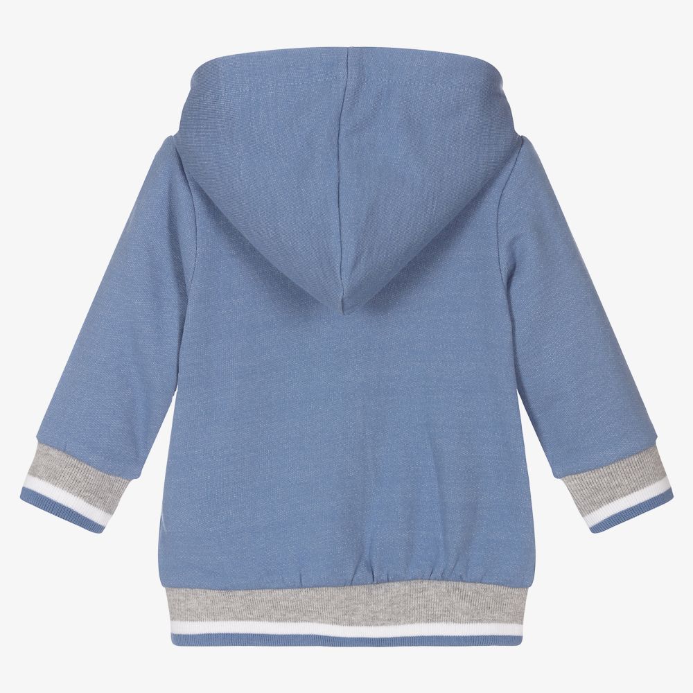 FS Baby Baby Boys Blue ZipUp Top Childrensalon Outlet