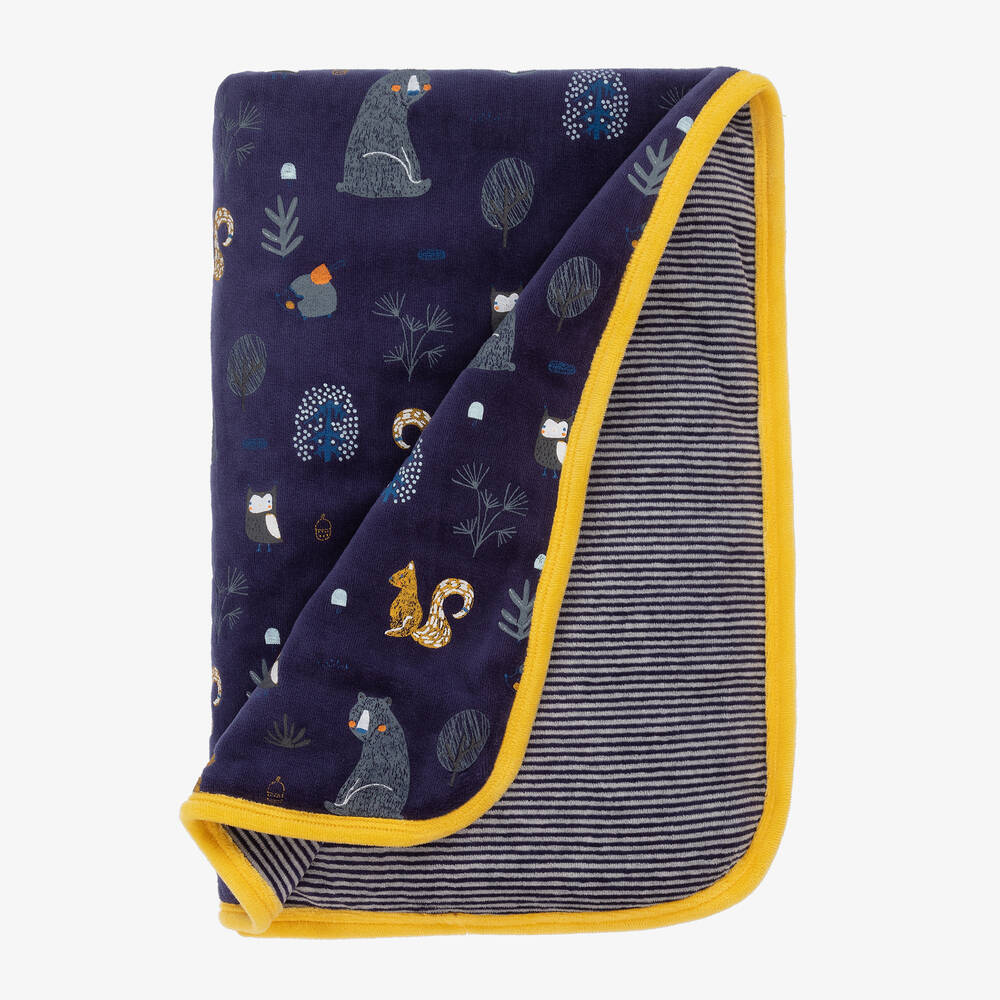 FS Baby-Baby Boys Forest Friends Blanket (80cm) | Childrensalon Outlet