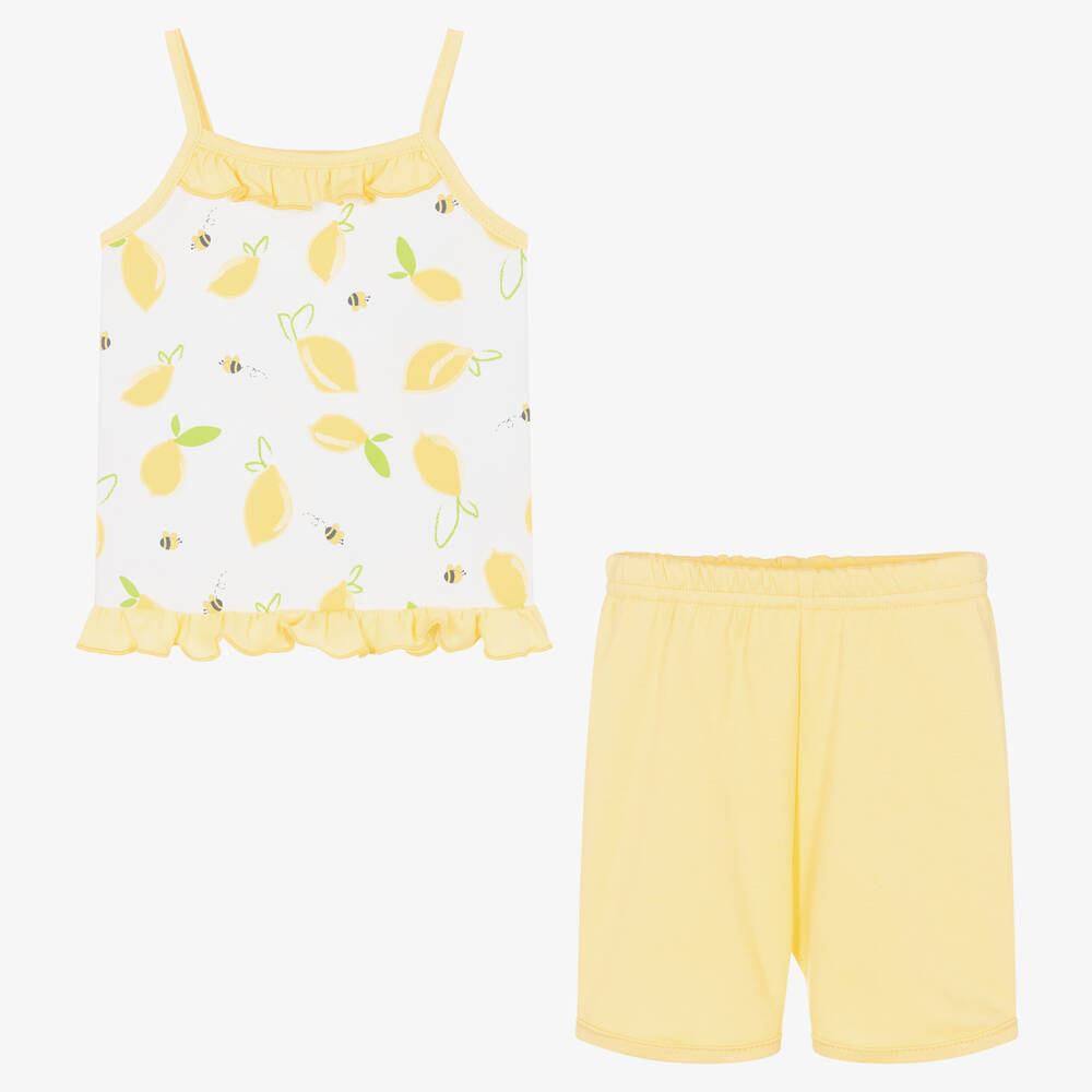 FS Baby-Baby Girls Cotton Shorts Set | Childrensalon Outlet