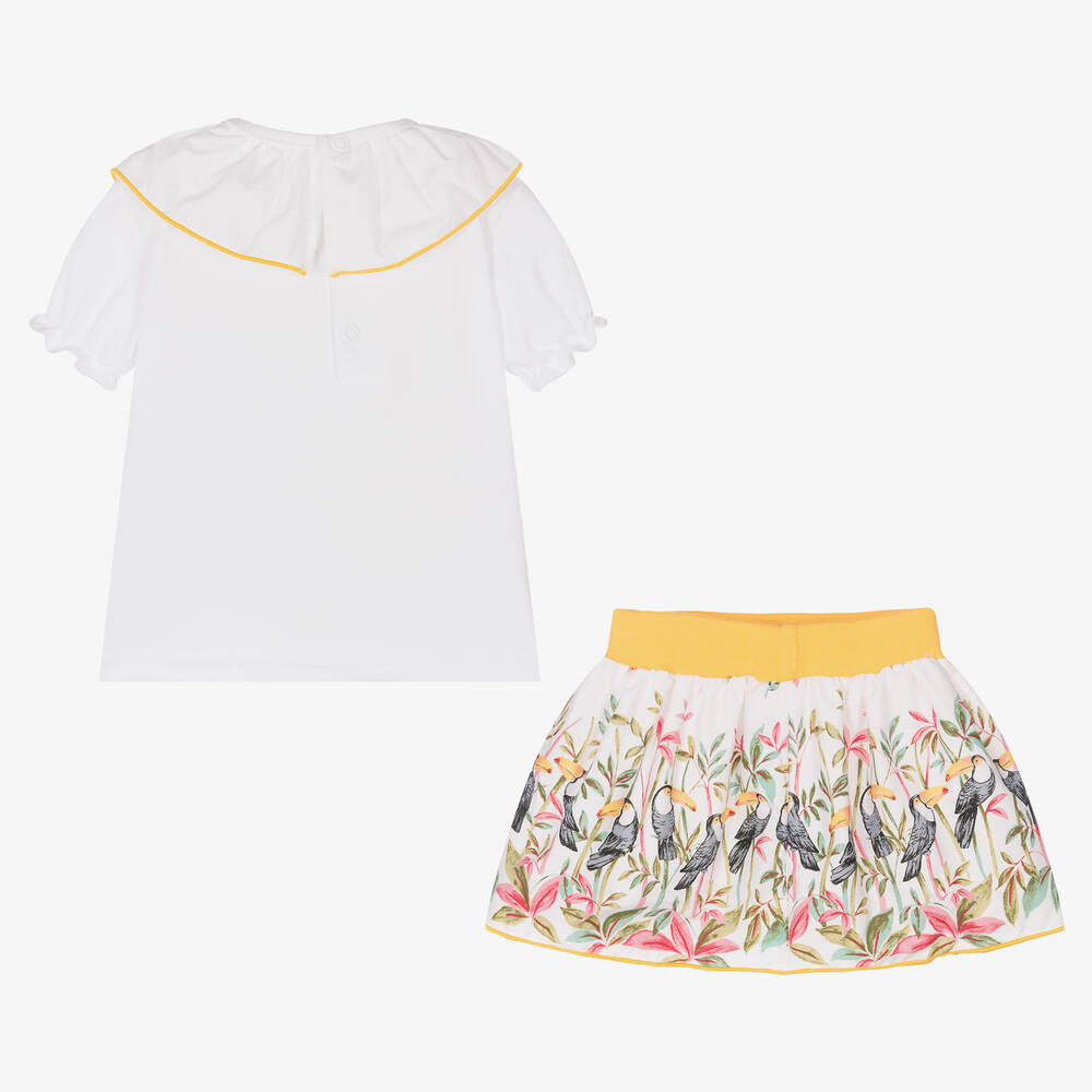 FS Baby-Baby Girls Cotton Skirt Set | Childrensalon Outlet