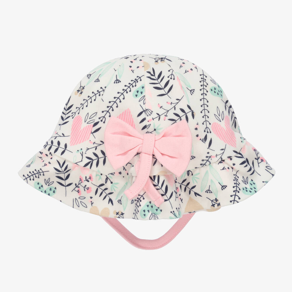 Baby Girls Cotton Sun Hat