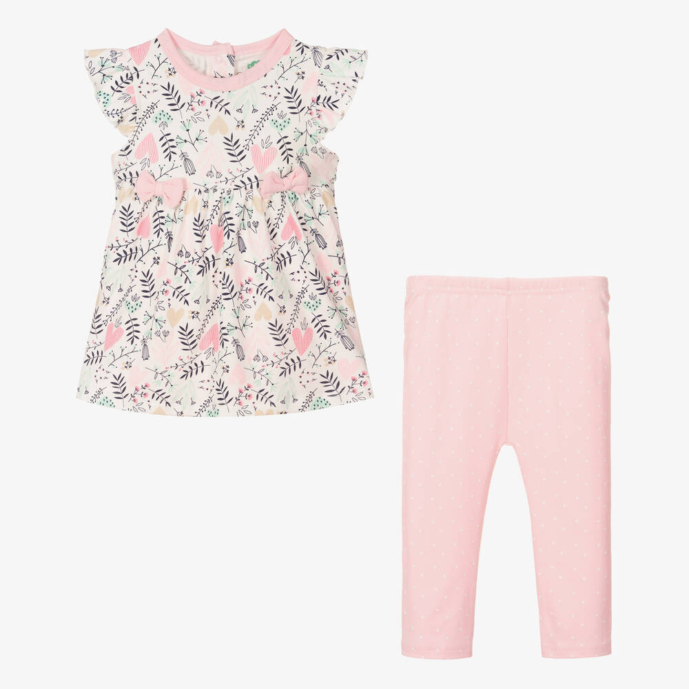 FS Baby-Baby Girls Pink Dress Set | Childrensalon Outlet