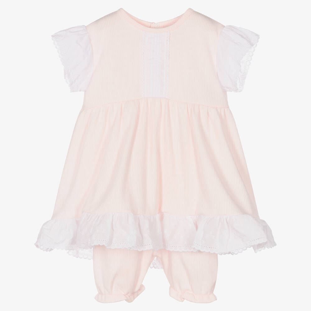 FS Baby - Baby Girls Pink Dress Set | Childrensalon