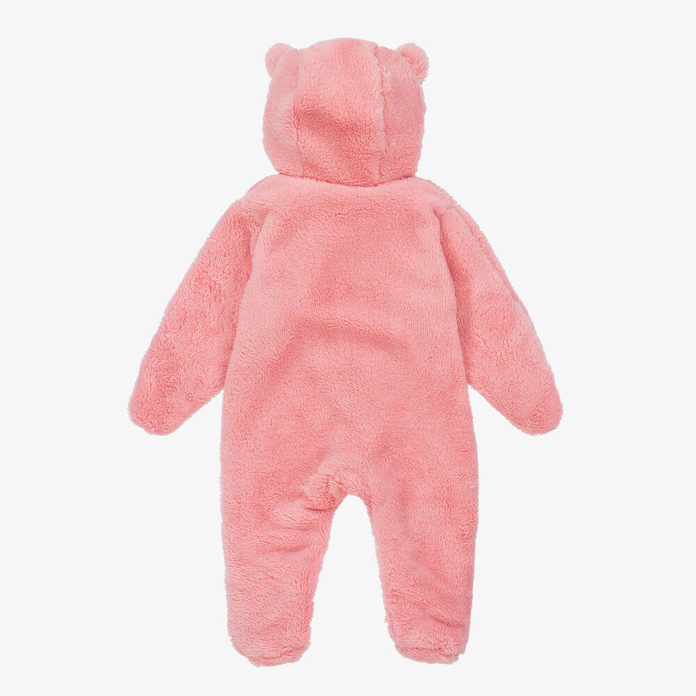 Baby girl shop fleece pram suit
