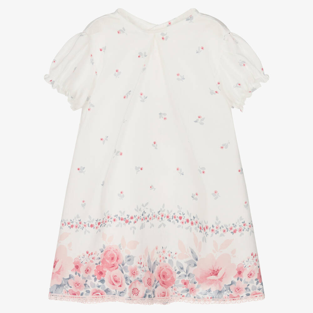 FS Baby - Baby Girls Pink Floral Dress | Childrensalon