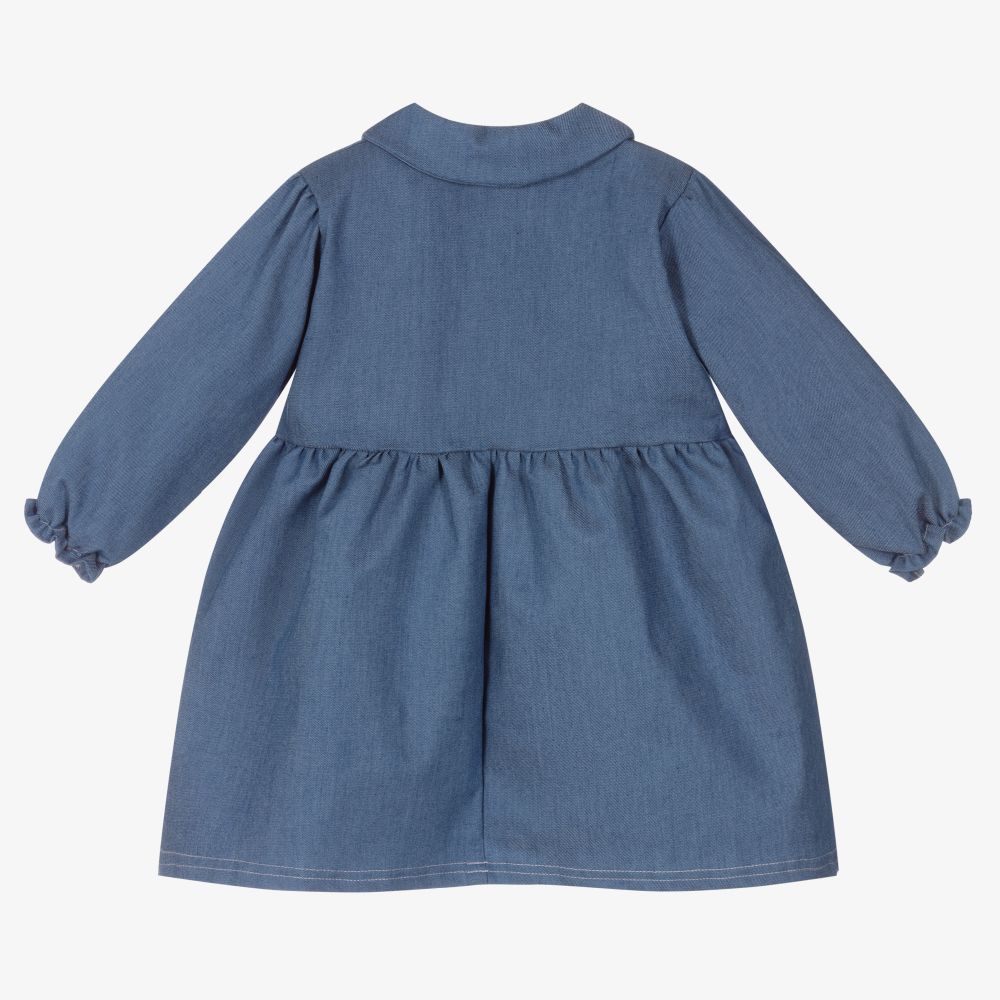 FS Baby Girls Blue Denim Dress