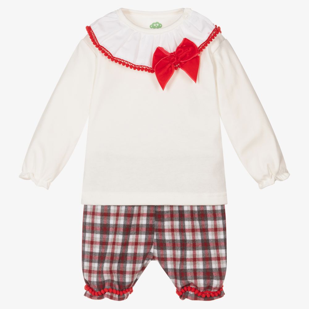 FS Baby - Girls Cotton Shorts Set | Childrensalon