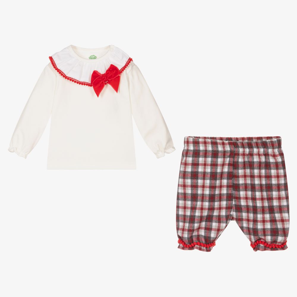 إف إس بيبي-Girls Cotton Shorts Set | Childrensalon Outlet