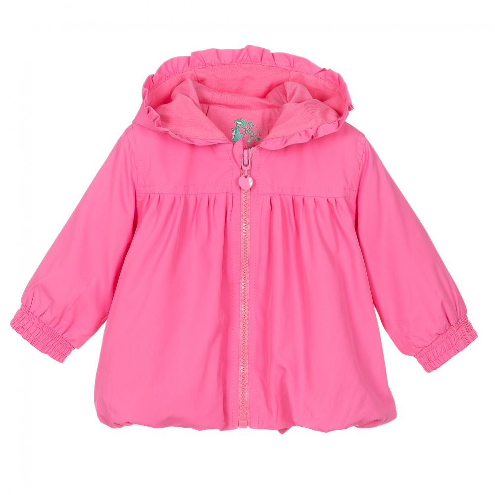 FS Baby - Girls Lightweight Pink Jacket | Childrensalon