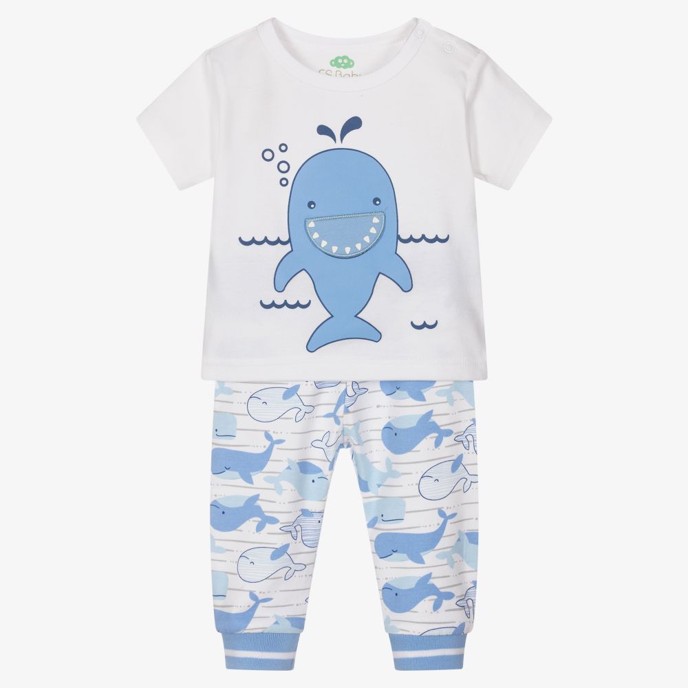 FS Baby - Organic Cotton Baby Trouser Set | Childrensalon