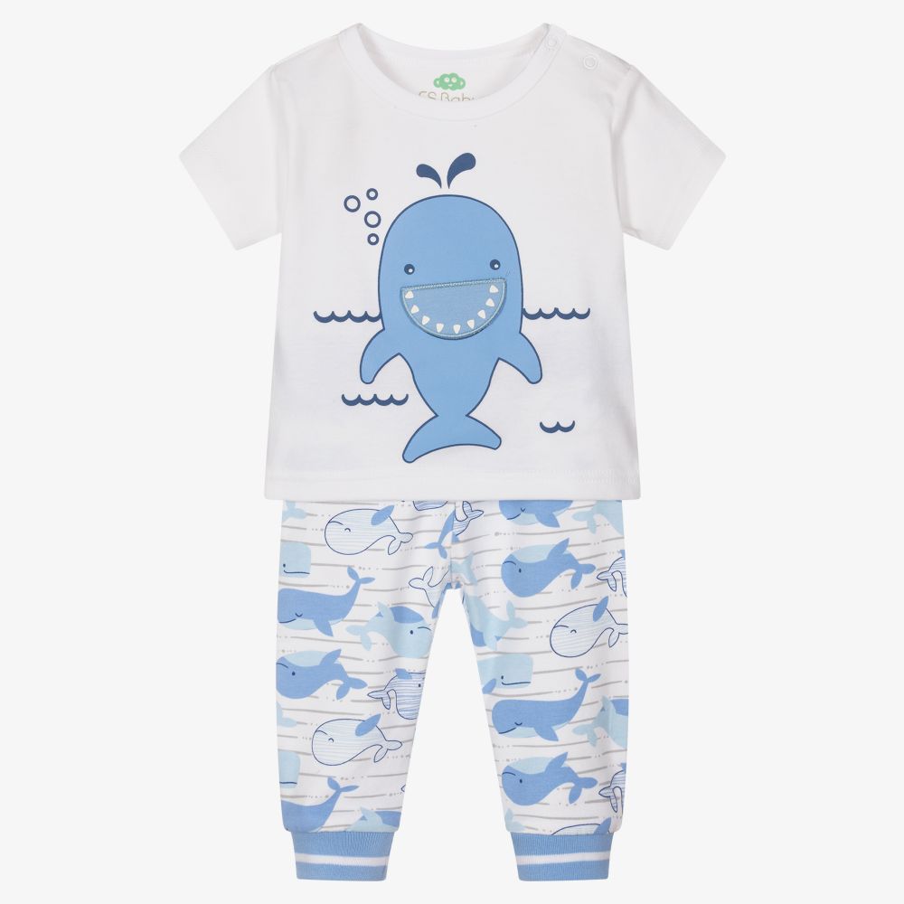 FS Baby-Organic Cotton Baby Trouser Set | Childrensalon Outlet