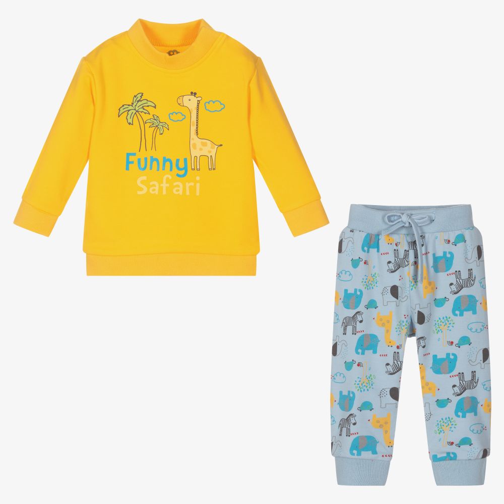 FS Baby-Organic Cotton Baby Trouser Set | Childrensalon Outlet