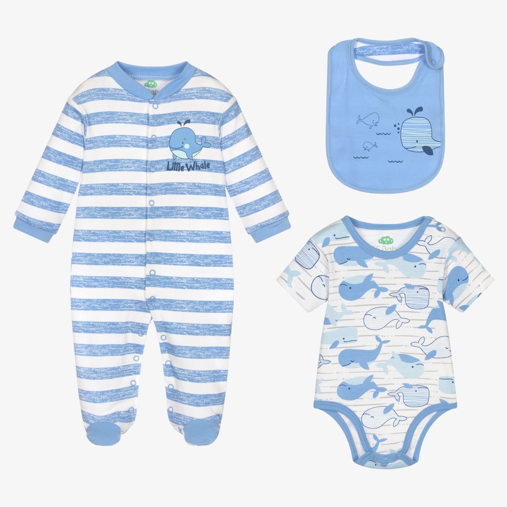 FS Baby - Organic Cotton Babysuit Set | Childrensalon