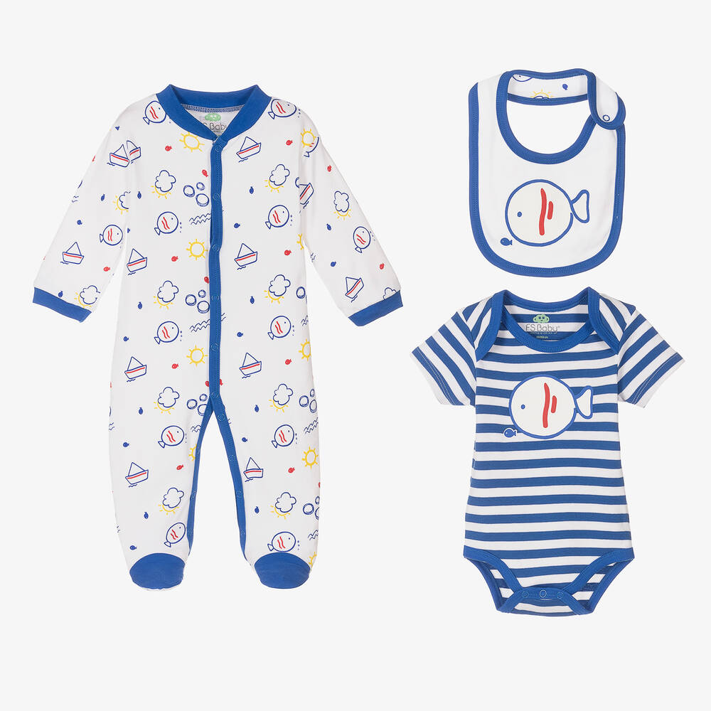 FS Baby - Organic Cotton Babysuit Set | Childrensalon