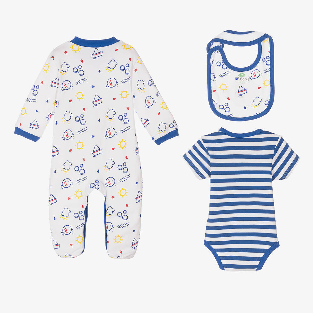 FS Baby-Organic Cotton Babysuit Set | Childrensalon Outlet