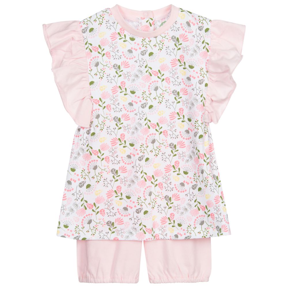 FS Baby - Pink Floral Dress Set | Childrensalon