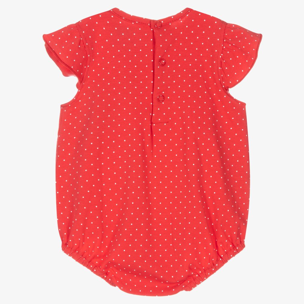 FS Baby-Red Cotton Baby Shortie | Childrensalon Outlet