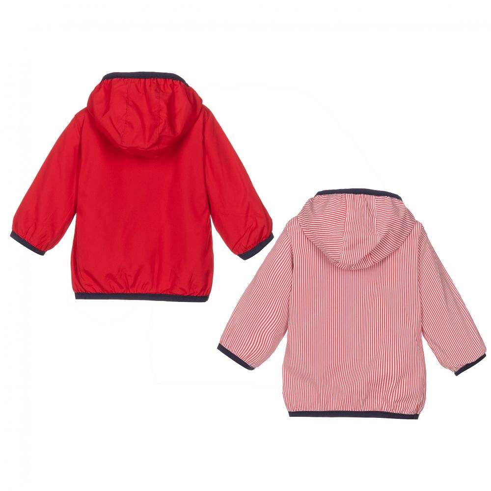 FS Baby-Reversible Red Baby Jacket | Childrensalon Outlet