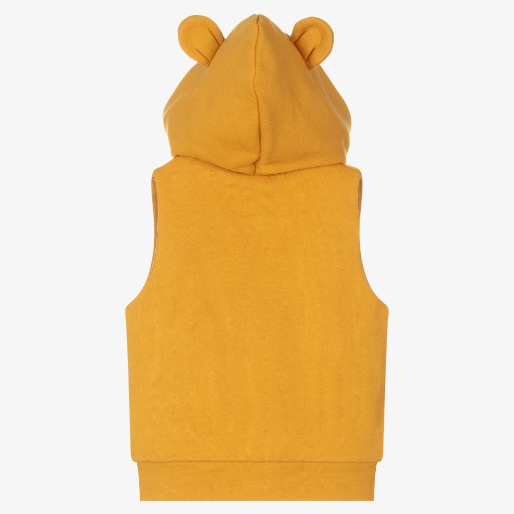 Baby sleeveless hoodie top