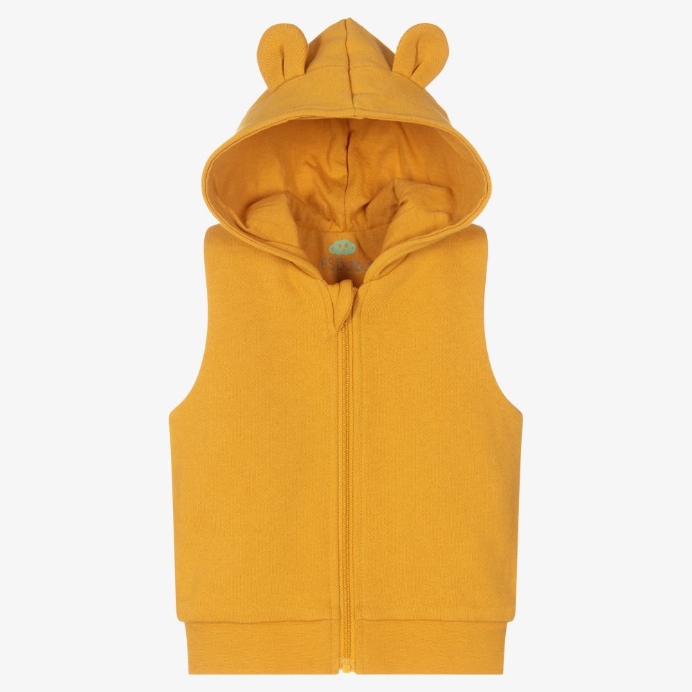 FS Baby - Sleeveless Zip-Up Hooded Top | Childrensalon