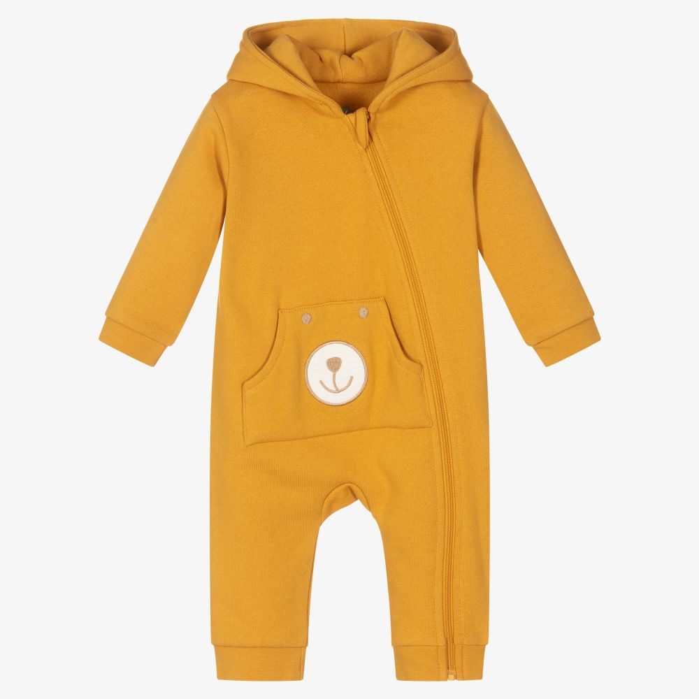 FS Baby Yellow Cotton Babysuit Childrensalon Outlet