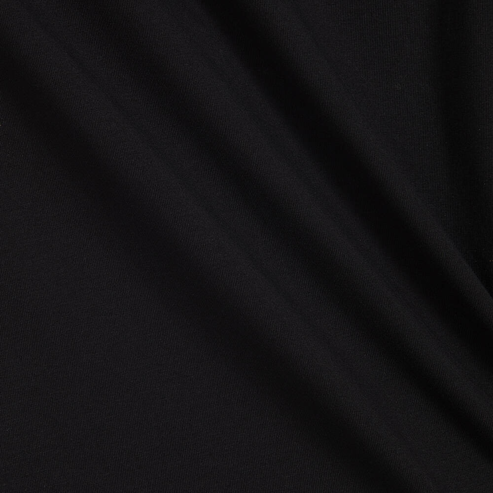 Fun & Fun-Черный топ из хлопкового джерси | Childrensalon Outlet