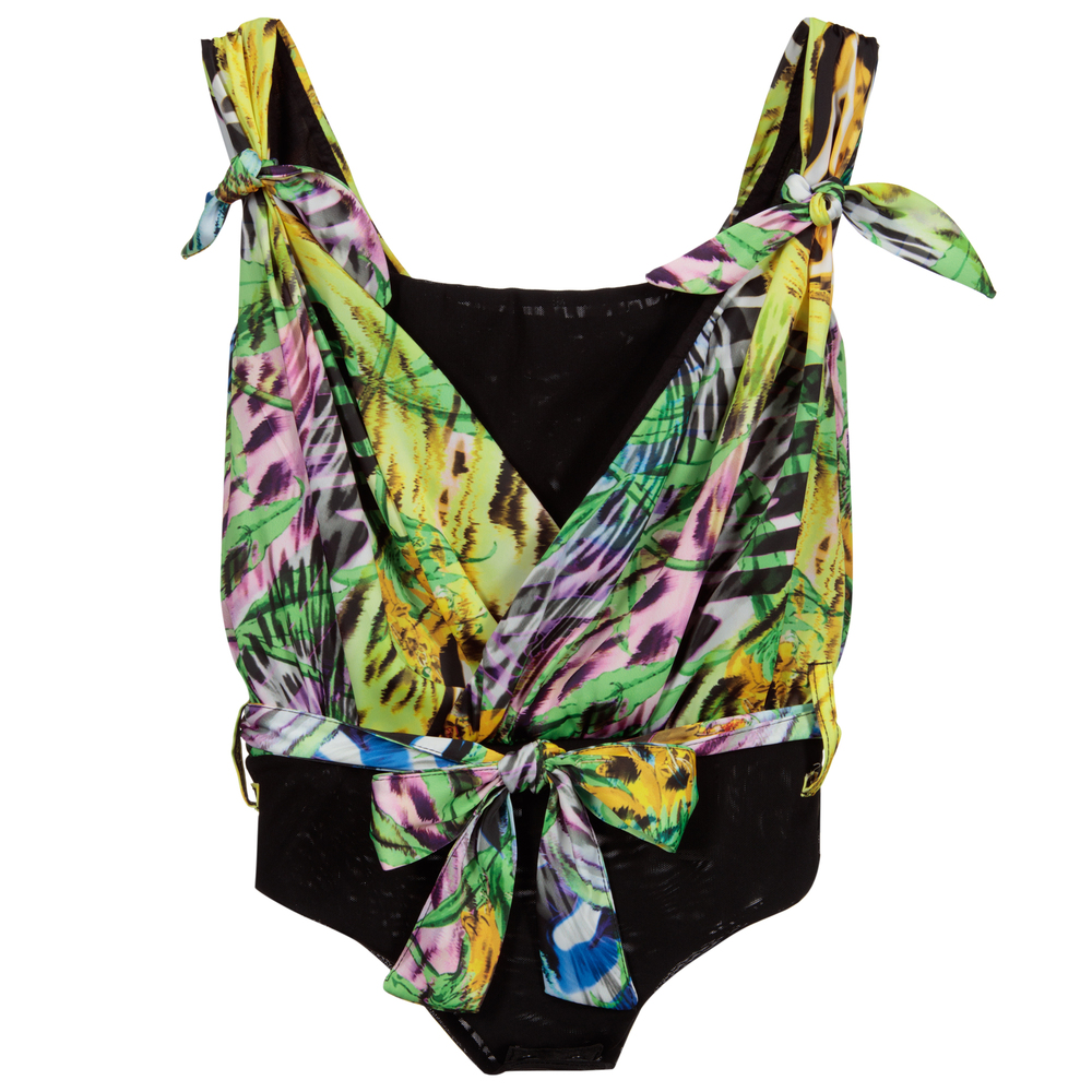 Fun & Fun-Black & Green Jungle Bodysuit | Childrensalon Outlet