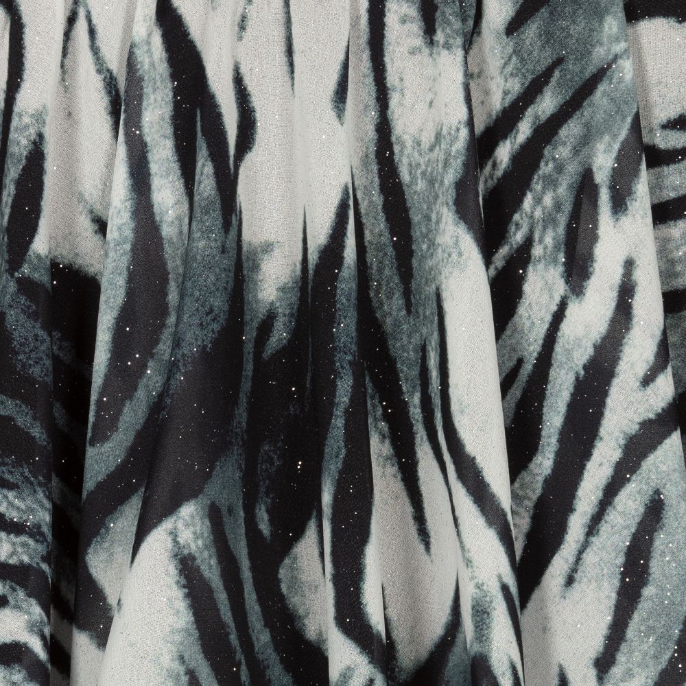 Fun & Fun-Black Jersey & Chiffon Playsuit | Childrensalon Outlet