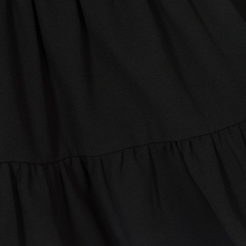 Fun & Fun-Black Tiered Ruffle Dress | Childrensalon Outlet