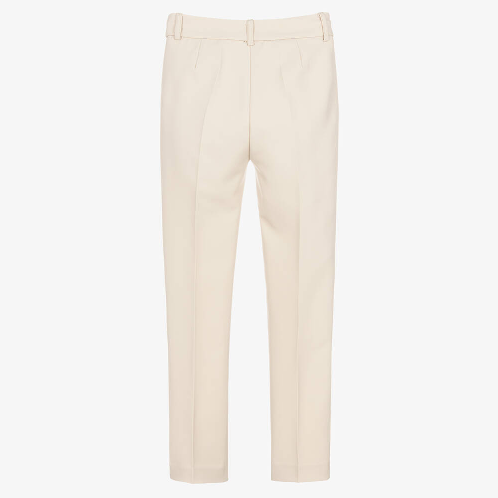 Pantalon beige fille sale