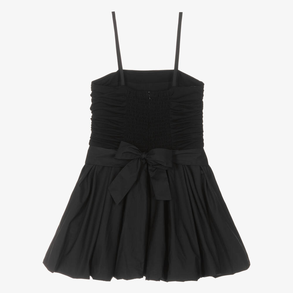 Fun & Fun-فستان قطن لون أسود | Childrensalon Outlet