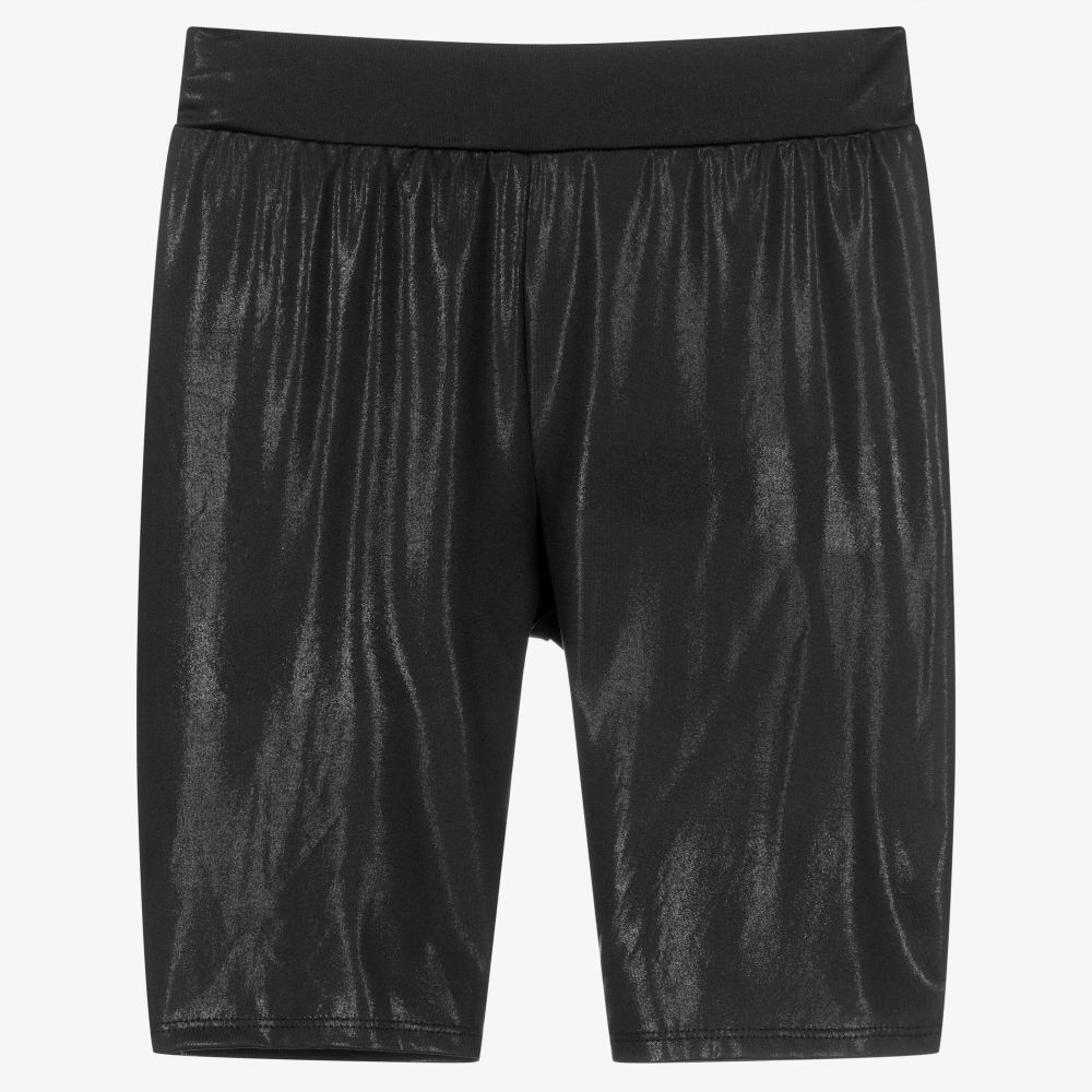 Childrens black cycling shorts sale