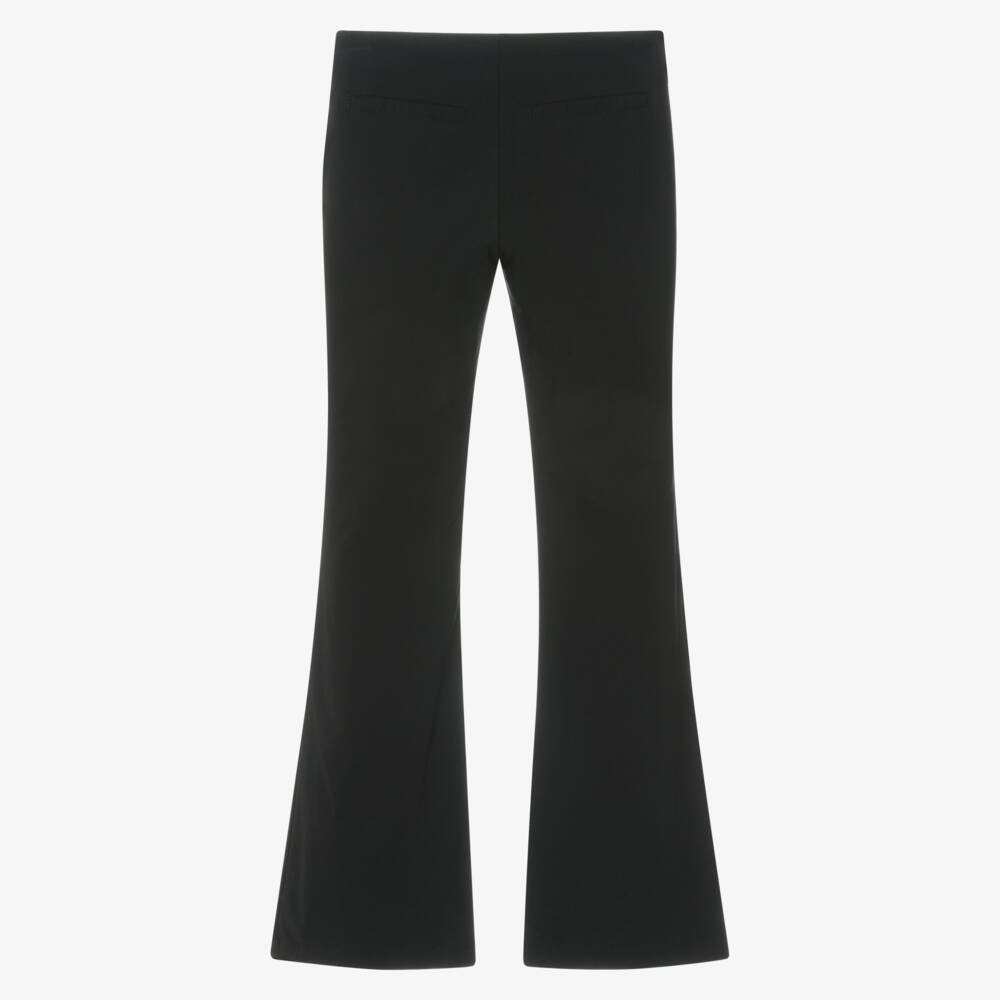 Fun & Fun-Girls Black Flared Trousers | Childrensalon Outlet